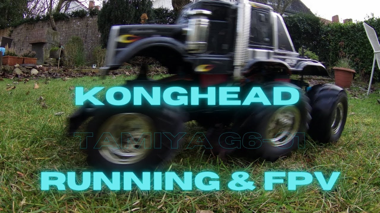 Tamiya Konghead Running Video, incl. Driver´s FPV