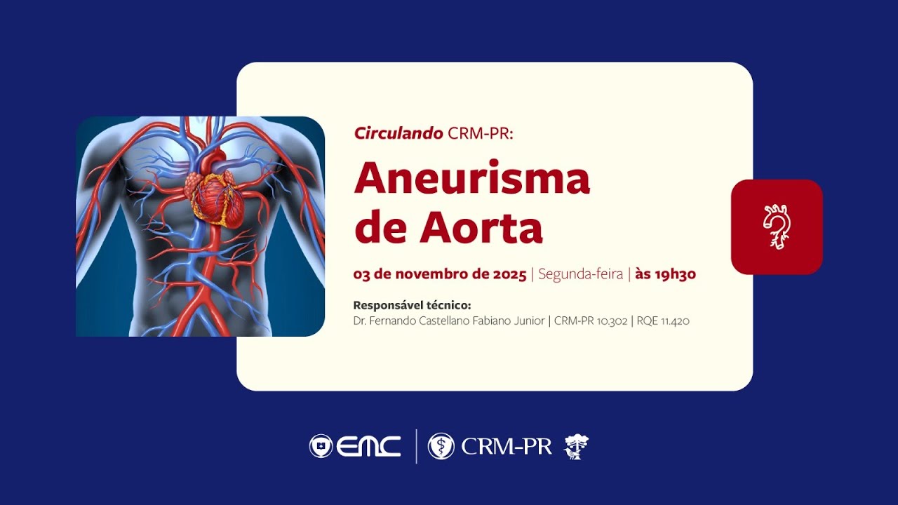 2025/11/03-Circulando CRM-PR: Aneurisma de Aorta