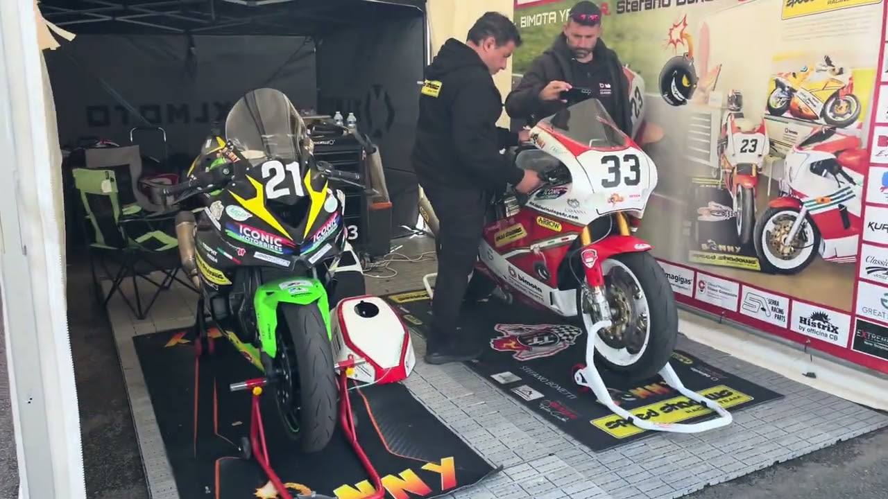 2024 Manx Grand Prix Paddock part 1 - Washout