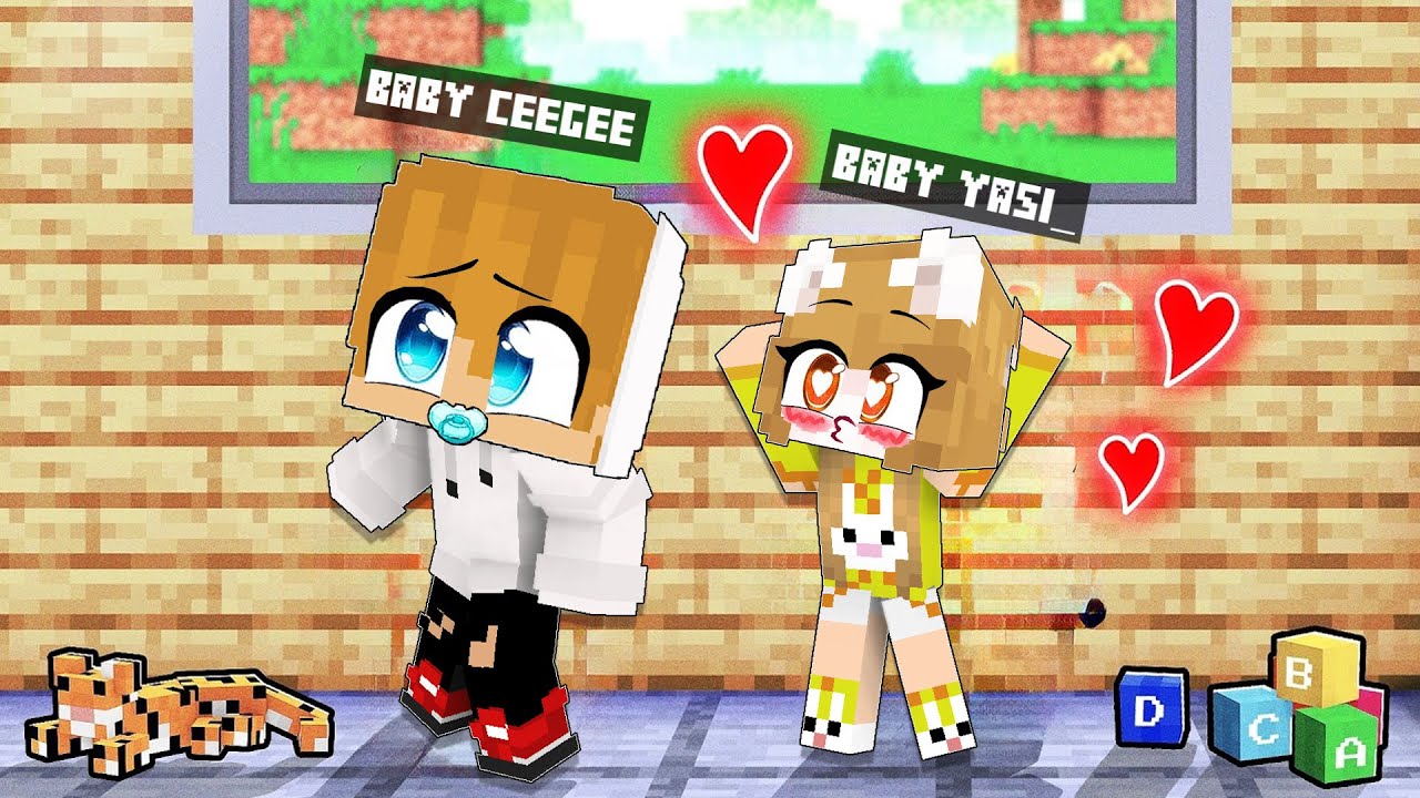 Baby YASI has a CRUSH on Baby CEEGEE💛🤍💛