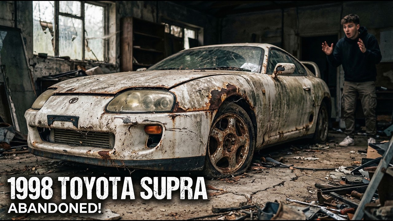 ASMR Car Restoration! 1998 Toyota Supra Full Restoration Process | Part 1 #supra