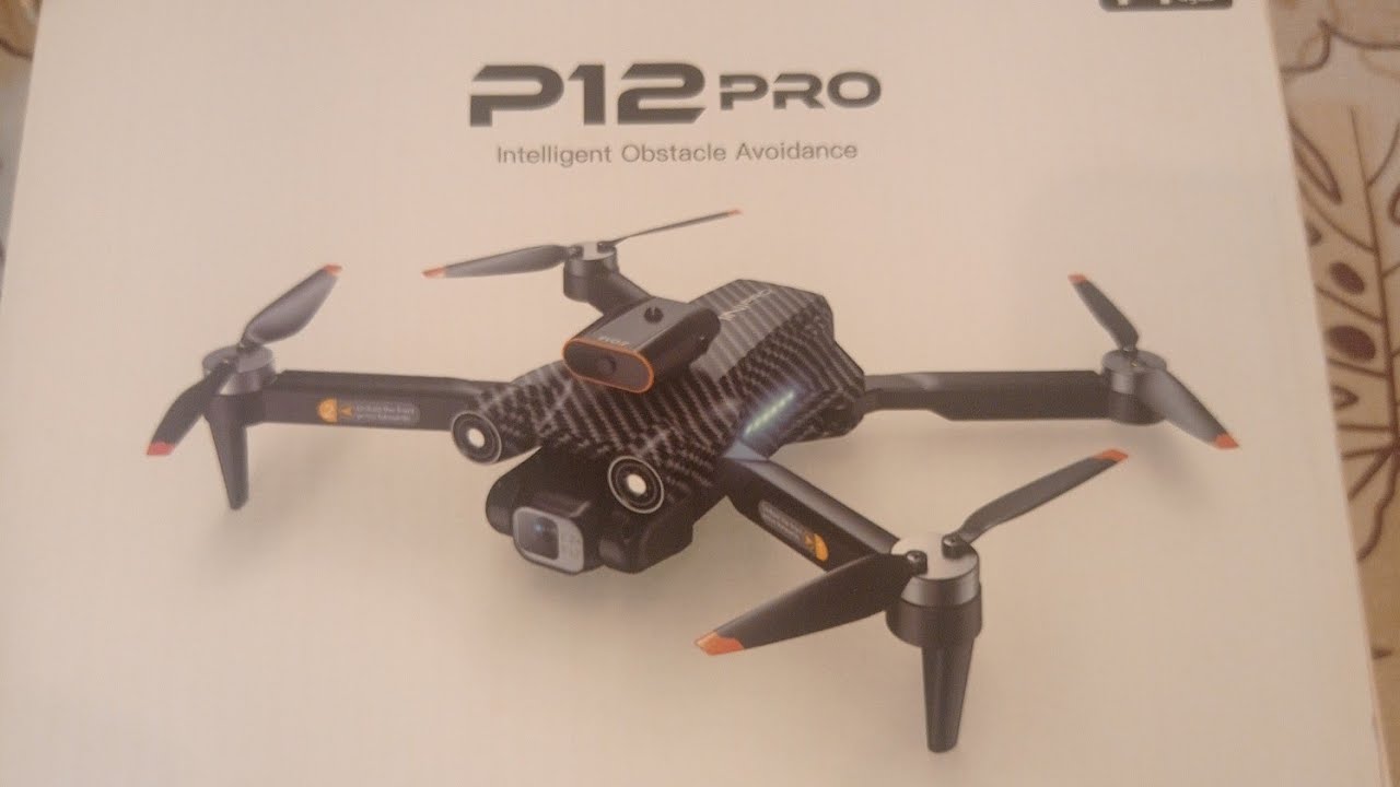 P12 drone unboxing sorry for background noise 