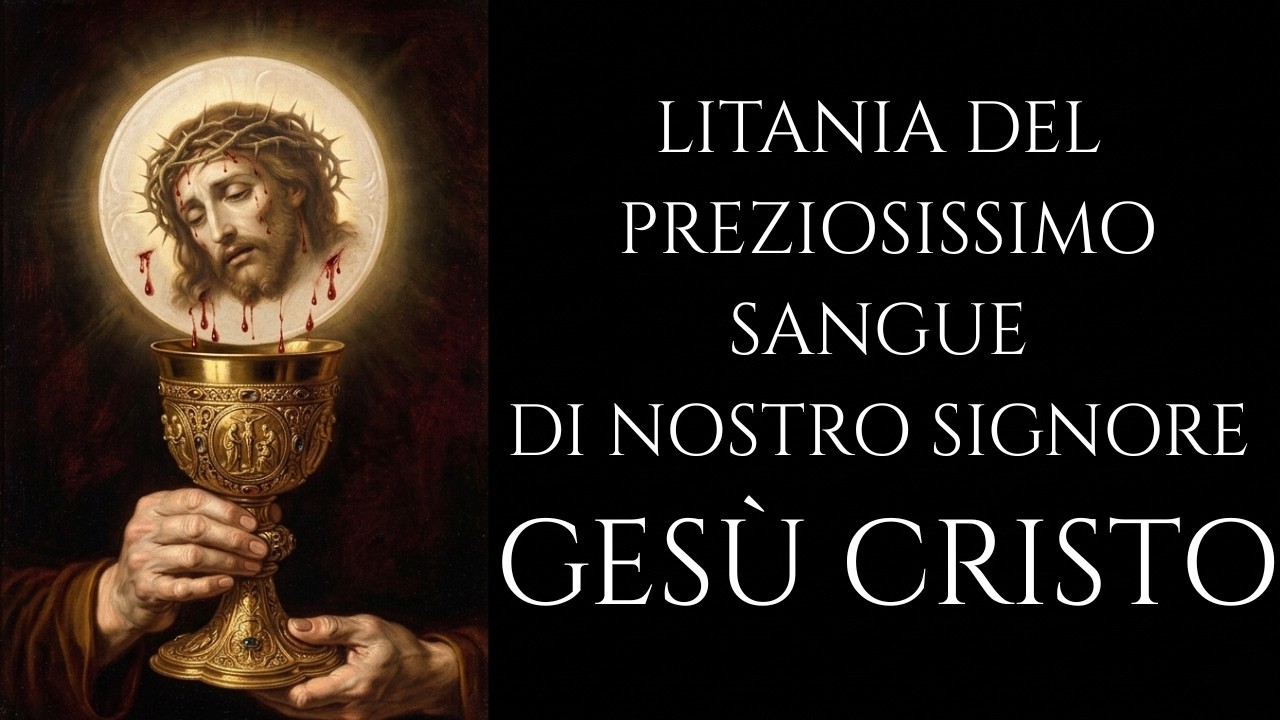 Litania del Preziosissimo Sangue di Gesù Cristo