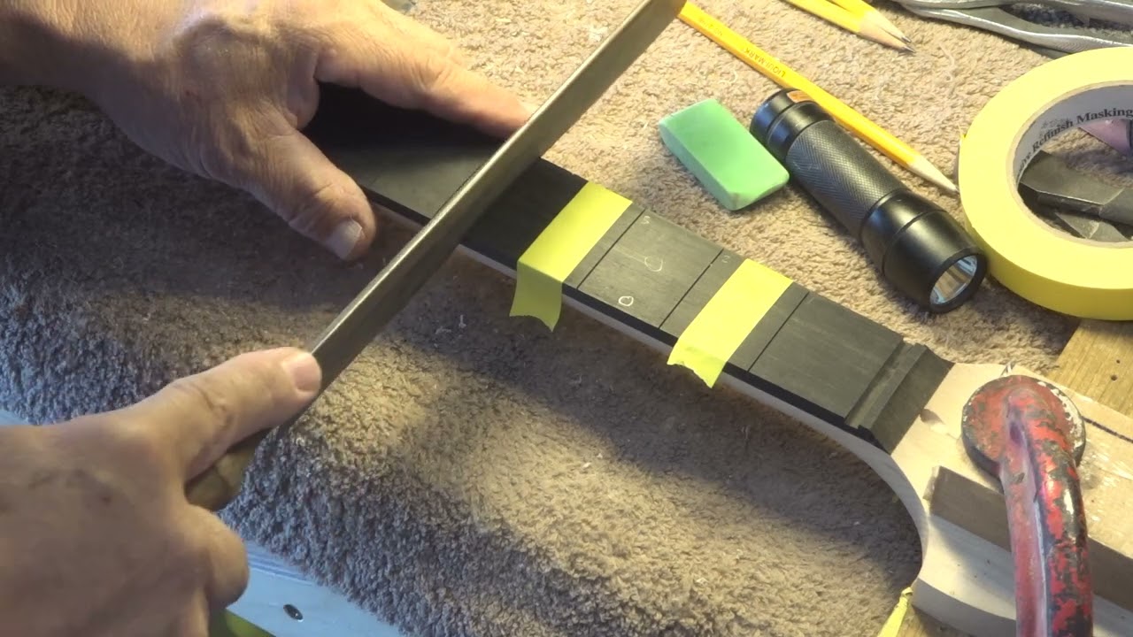 Karl Sandoval / Fret Slot Cutting