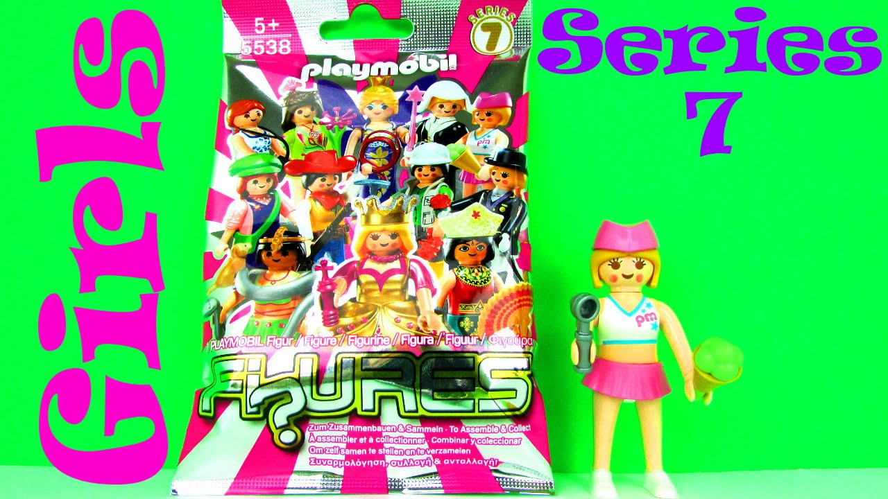 Playmobil Series 7 Girls Blind Bag Figures Toy Review & Opening