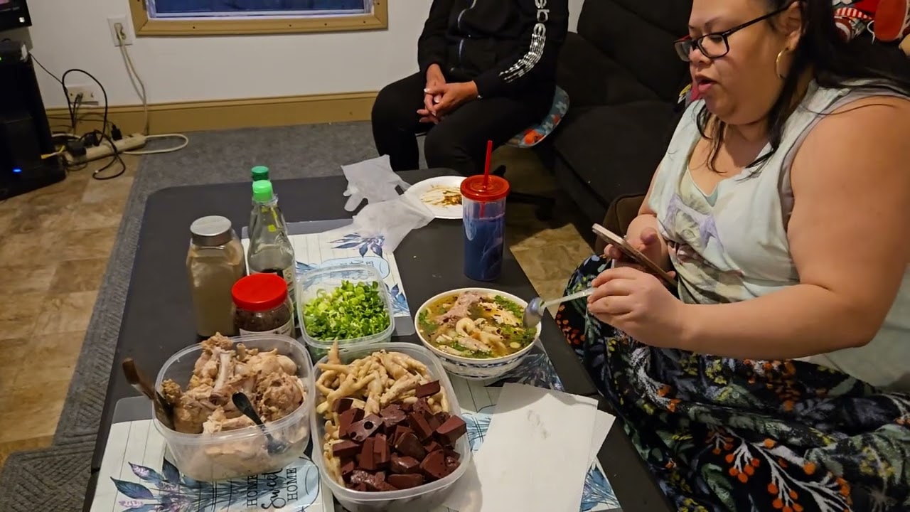Turkey Khao piak dinner 