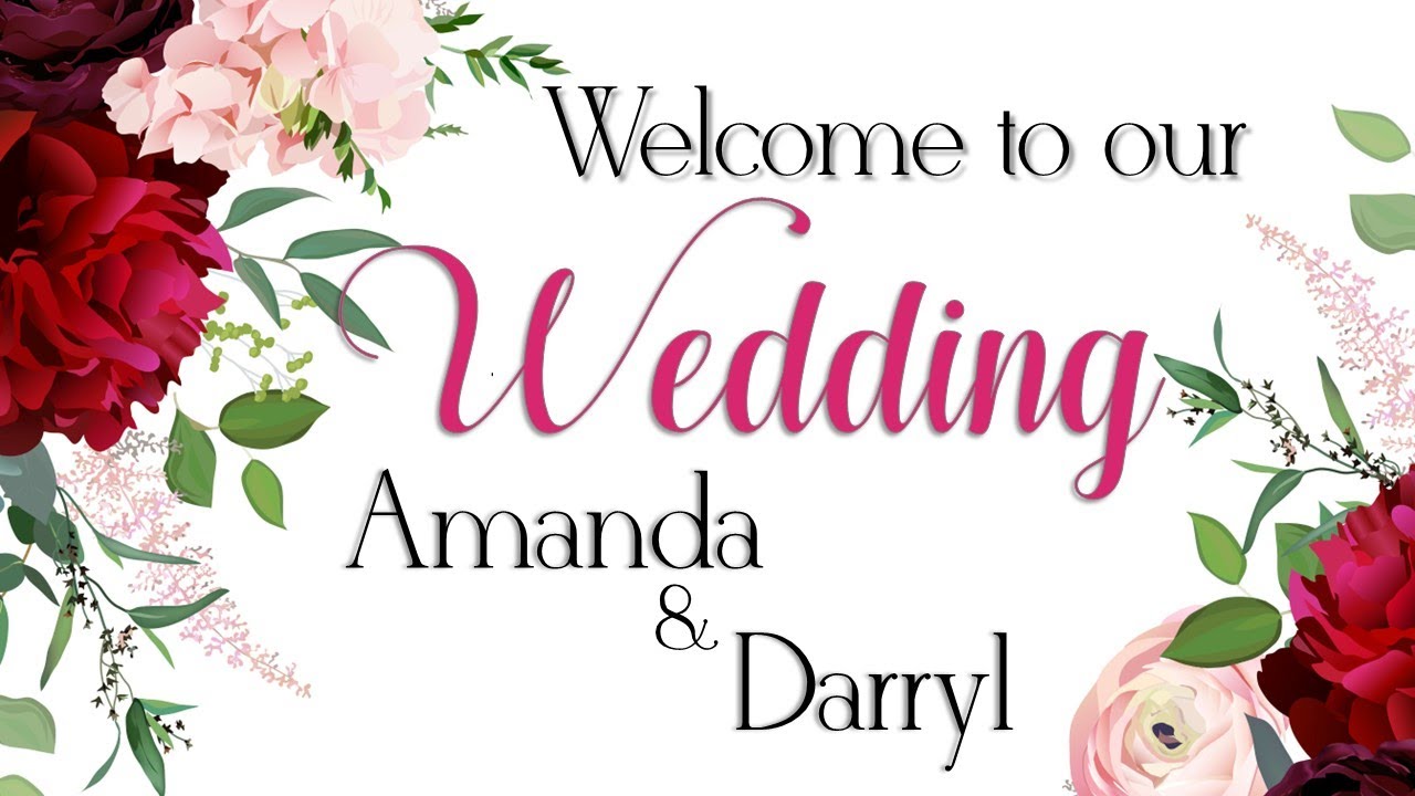 The Wedding of Darryl and Amanda