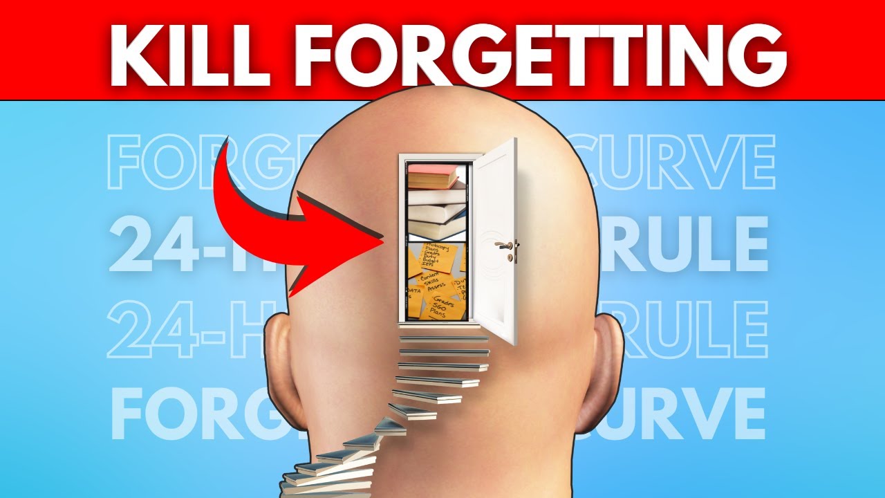The Forgetting Curve & the 24 Hour Rule to Overcome it