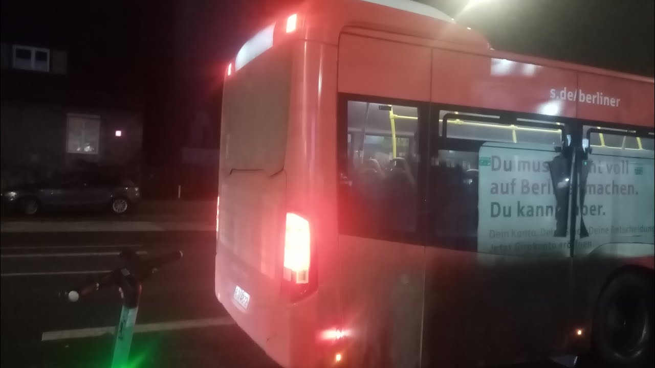 Bus X54 Berlin Aussetzer nach S Hohenschönhausen 