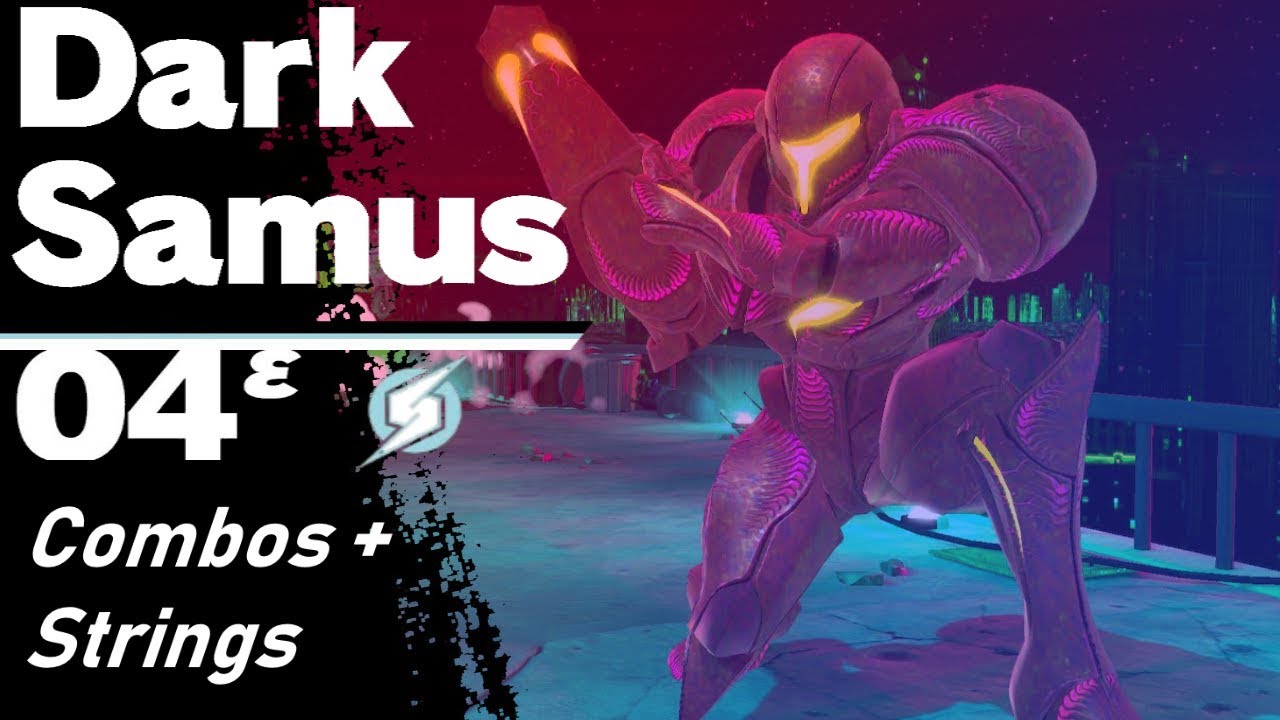 DARK SAMUS Combos + Strings [SSBU Combo Guide]