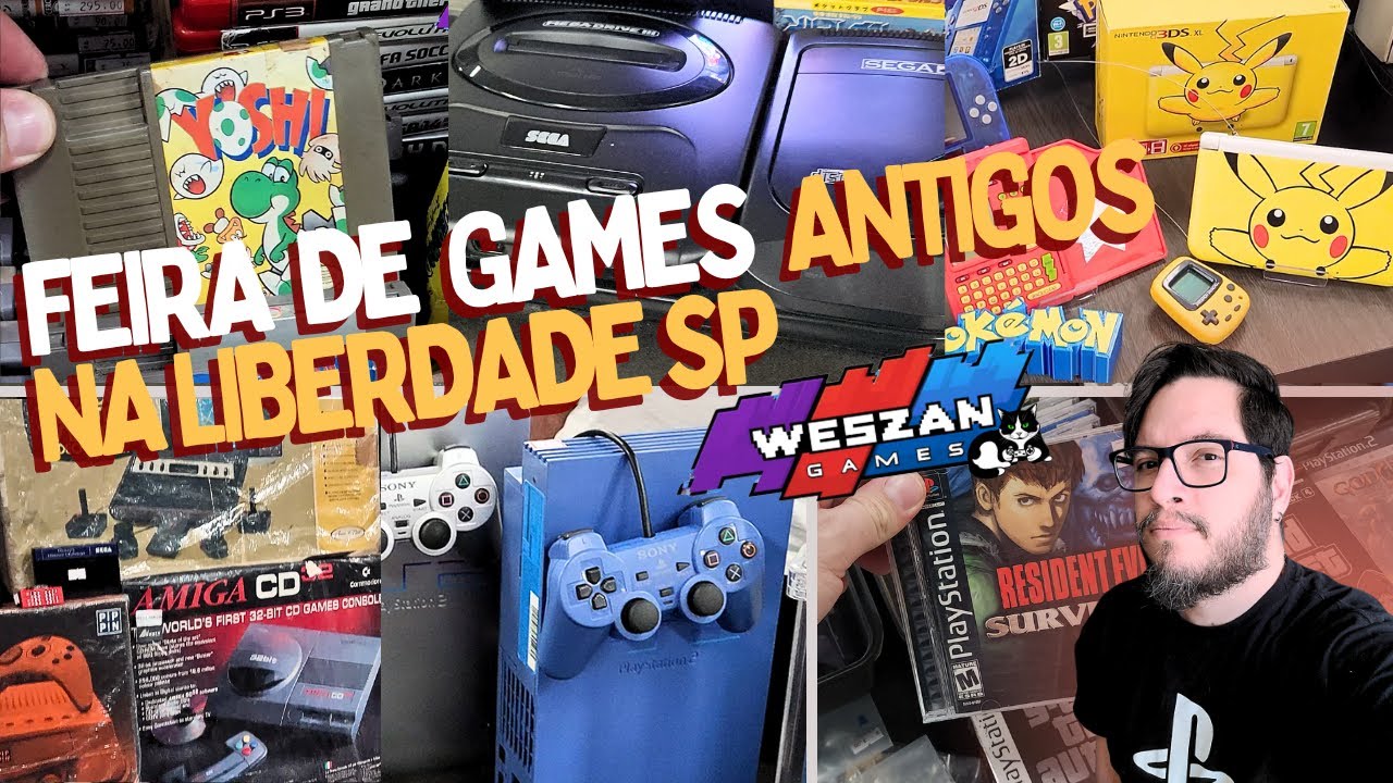 Feira de Videogames Novos e Retrô na Liberdade - SUPER GAME COLLECTION SHOW 2 edição LIBERDADE SP