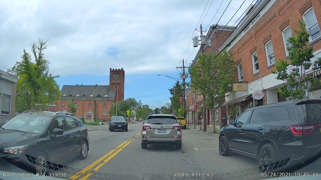 Drive down Main St. Warwick, NY