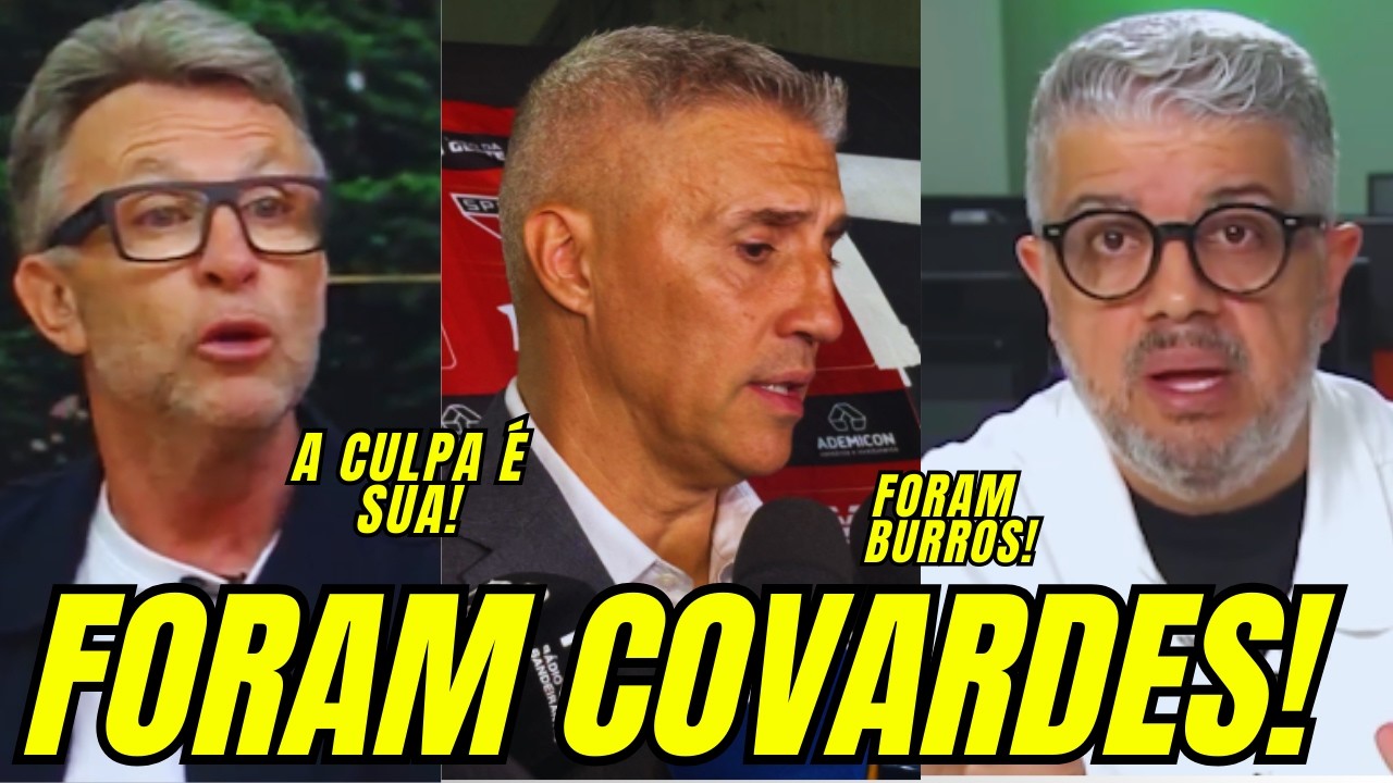 NETO DETONA DIRETORIA DO SÃO PAULO POR DEMISSÃO DO CRESPO E HEVERTON PERDE A LINHA COM A DECISÃO