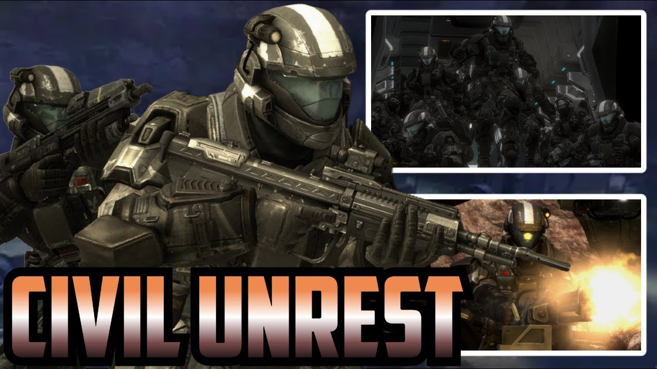 Этот мод ODST заставит вас сражаться с повстанцами... | Гражданские беспорядки | Моды Halo Reach