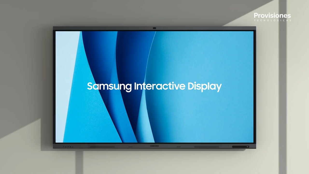 Video Colaboración con Samsung WAF Pantalla Interactiva All in One.