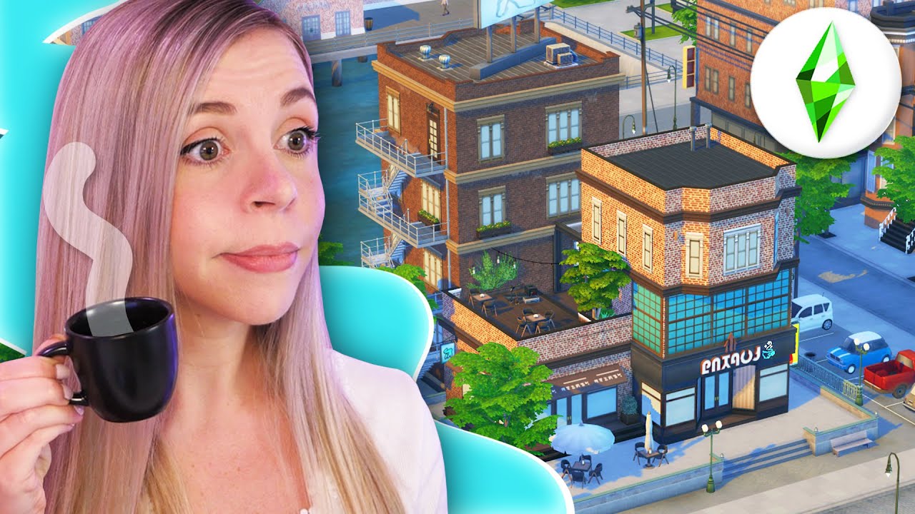 On crée un café à San Myshuno ! 🍵 - SIMS 4