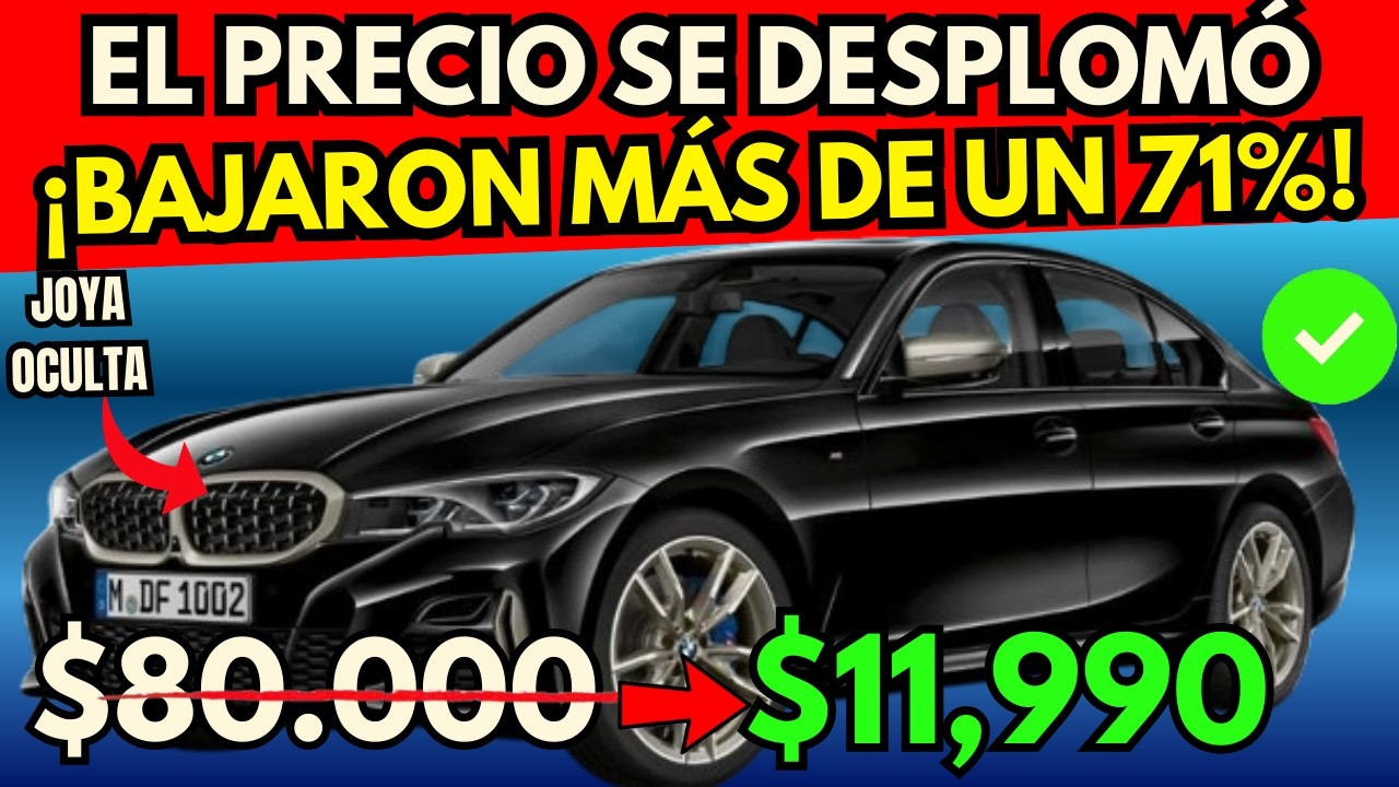 4 AUTOS DEVALUADOS que NADIE QUIERE pero VALEN ORO (Aprovecha AHORA)