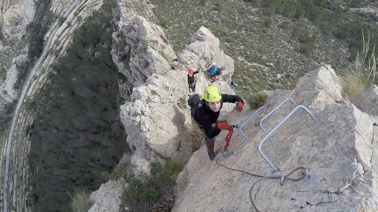 Vía ferrata Figueret - Relleu By SECTOR VERTICAL EN PAREJA