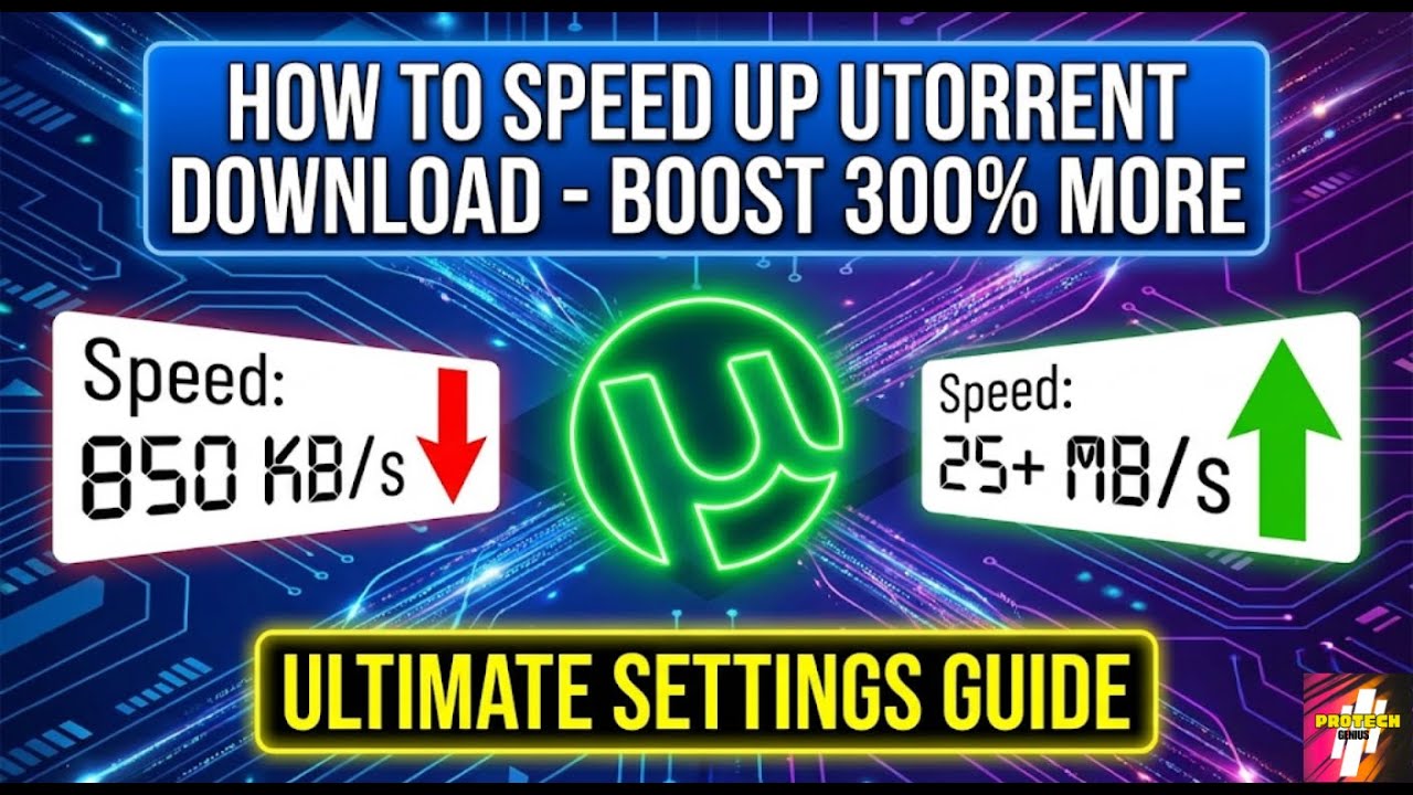 Как ускорить загрузку через uTorrent &mdash; увеличить скорость загрузки на 300%
