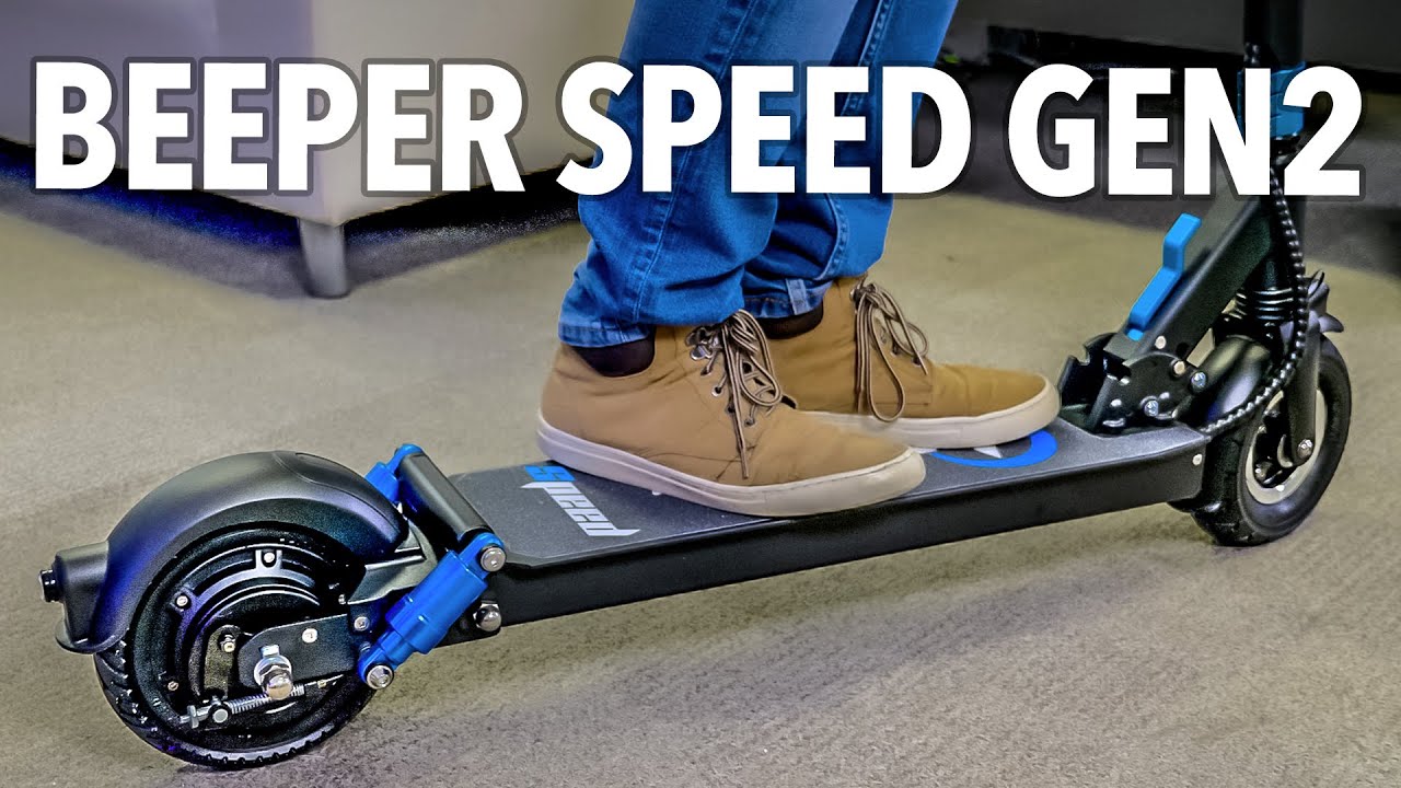 Beeper Speed (GEN2) : la trottinette électrique urbaine en version 2020