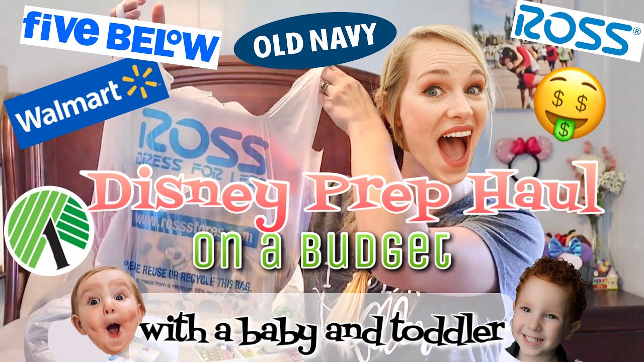 Shopping Haul for Disney World on a Budget | Disney Prep with a Baby and a Toddler!