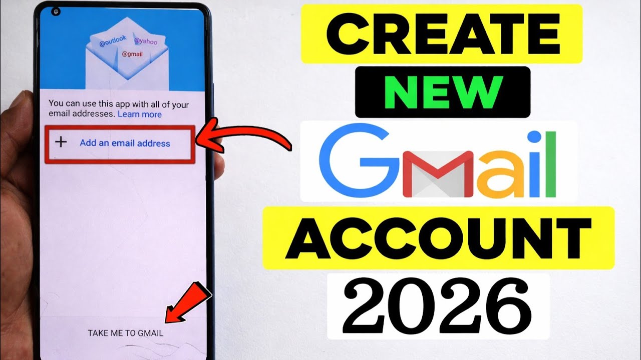 Как создать новый аккаунт Gmail на телефоне Android в 2026 году