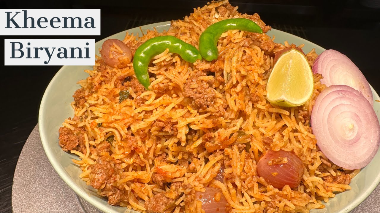 Kheema Pulav - Mutton Kheema Pulav Recipe by Powerchef Pranav - Tasty Kheema Biryani Recipe