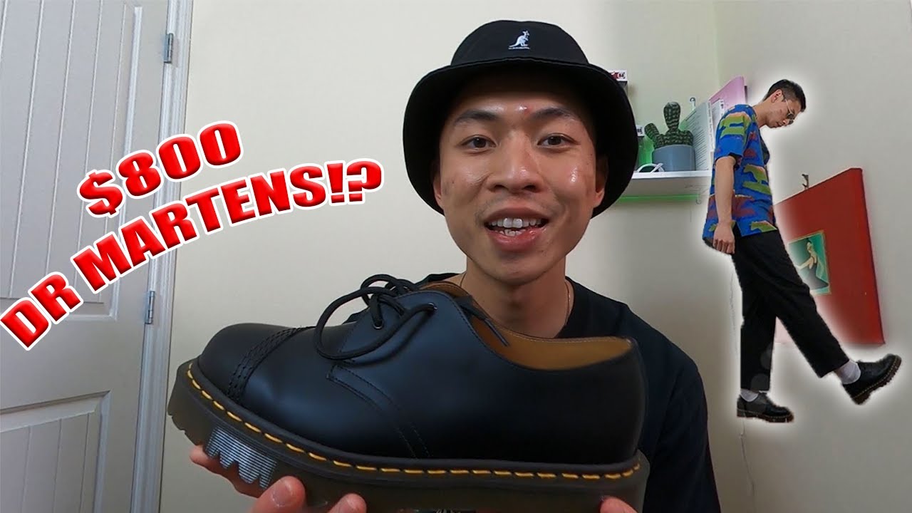 DR MARTENS 1461 x CDG HOMME | СДЕЛАНО В АНГЛИИ | ОБЗОР НА НОГАХ