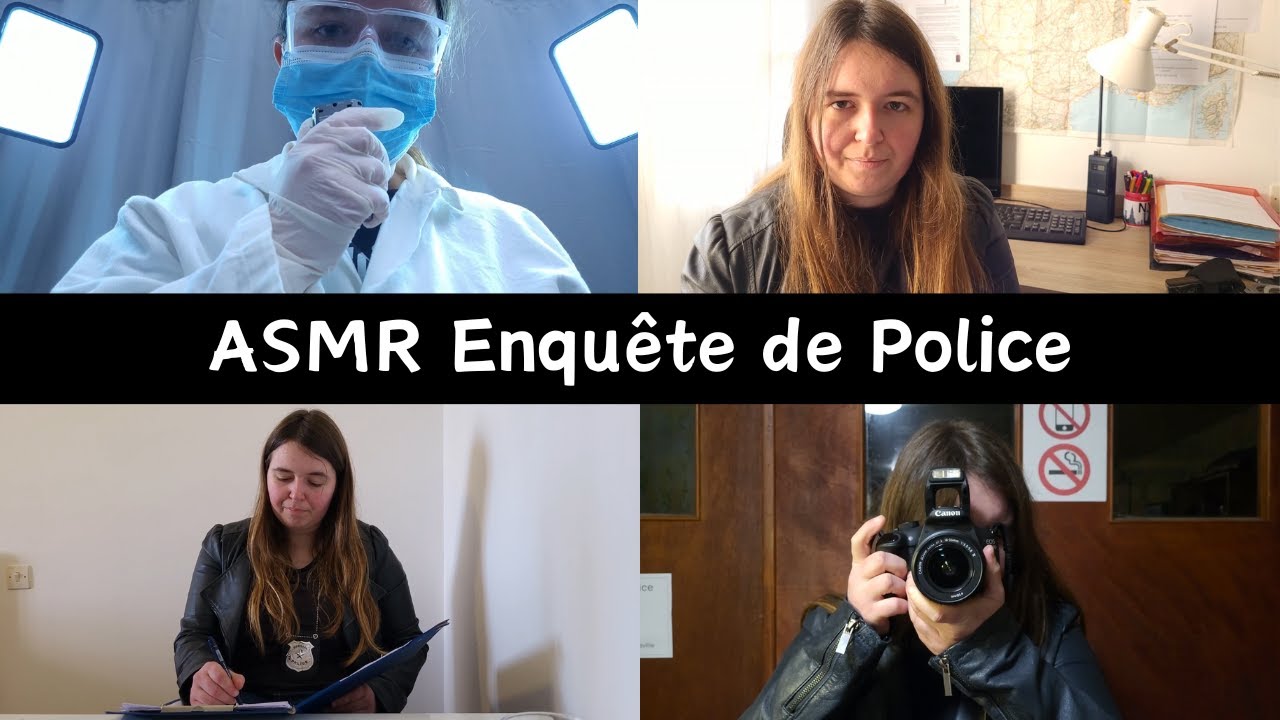 [ASMR FR] Roleplay Enquête de Police - Chuchotement