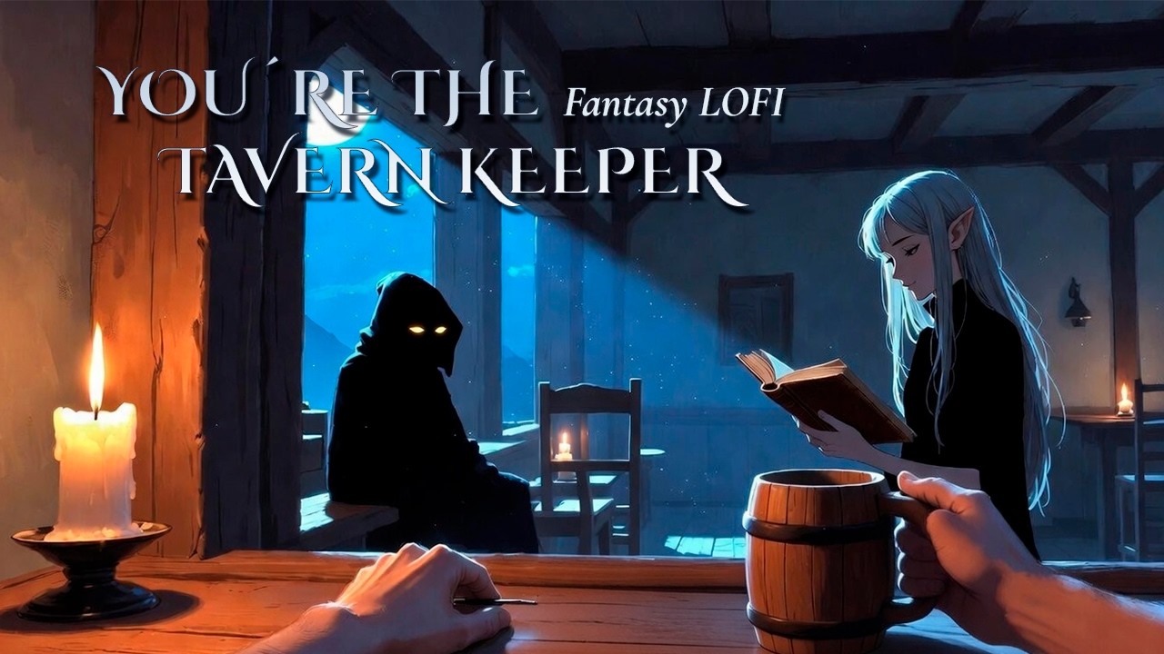 You’re the Tavern Keeper in a Quiet Fantasy Inn  | Cozy Lofi Ambience