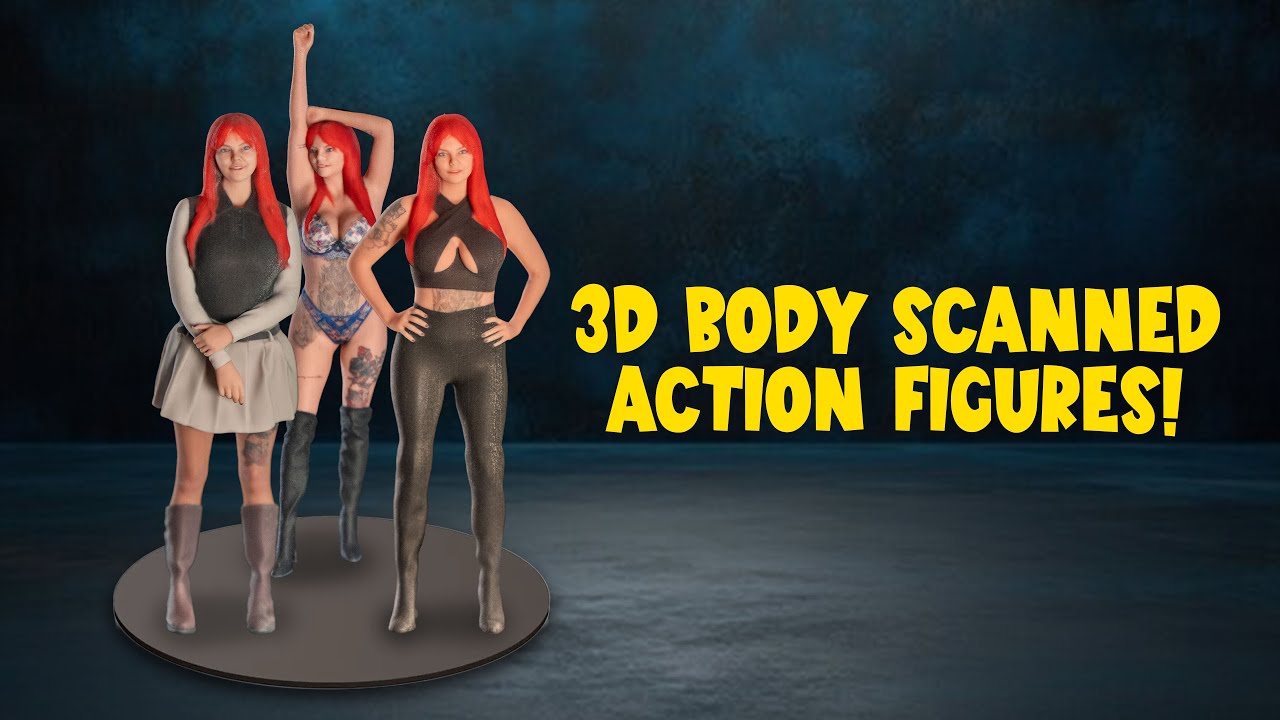 Я сделал 3D-сканирование своего тела и сделал фигурку самого себя!