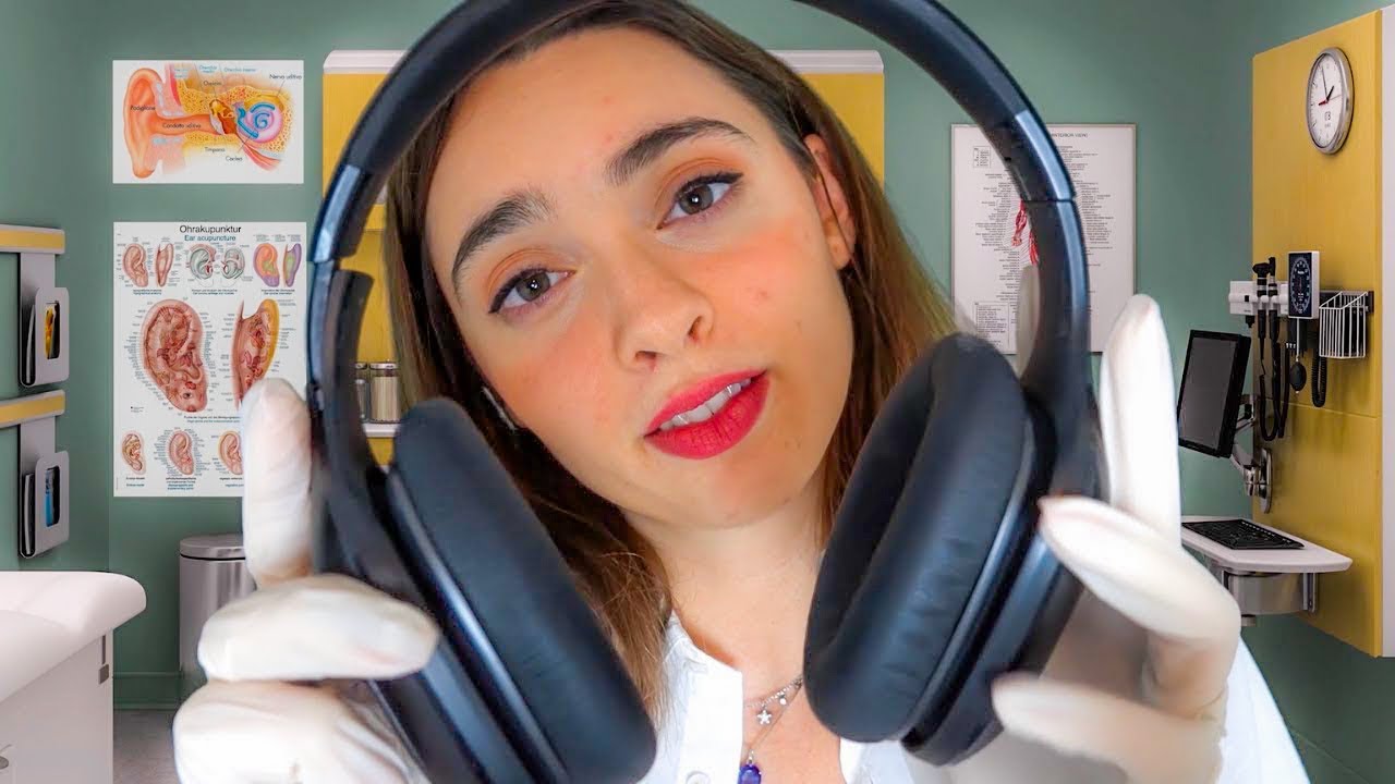 PULIZIA ALLE ORECCHIE E TEST AUDIOMETRICO • Doctor Roleplay  | ASMR