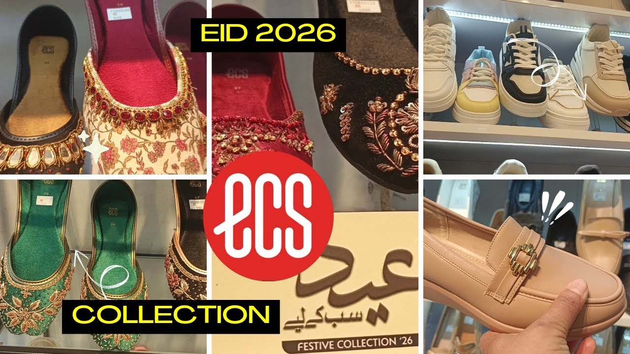 Ecs eid collection 2026😍|| khussa boots and closed shoe variety 🥿shopping vlog