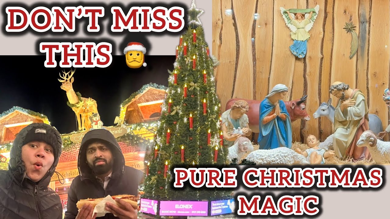 Вот как ощущается Рождество | Рождественская ярмарка во Франкфурте #christmas #goanvlogger #konka...