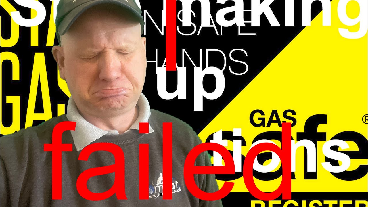 I failed and I am sorry, trying again to get rid of gas engineers making up their own regulations.