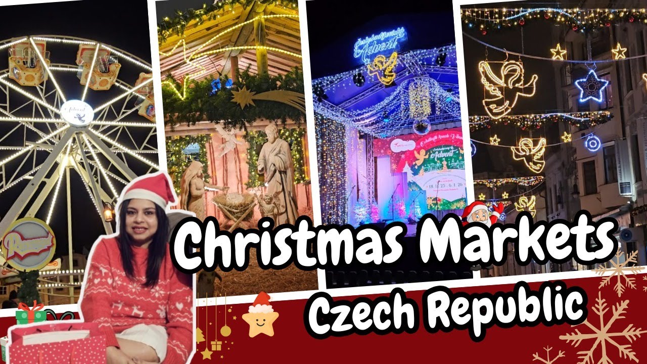 Morning at a Czech Farmers’ Market | Christmas Markets in Czech Republic | What to Eat & See