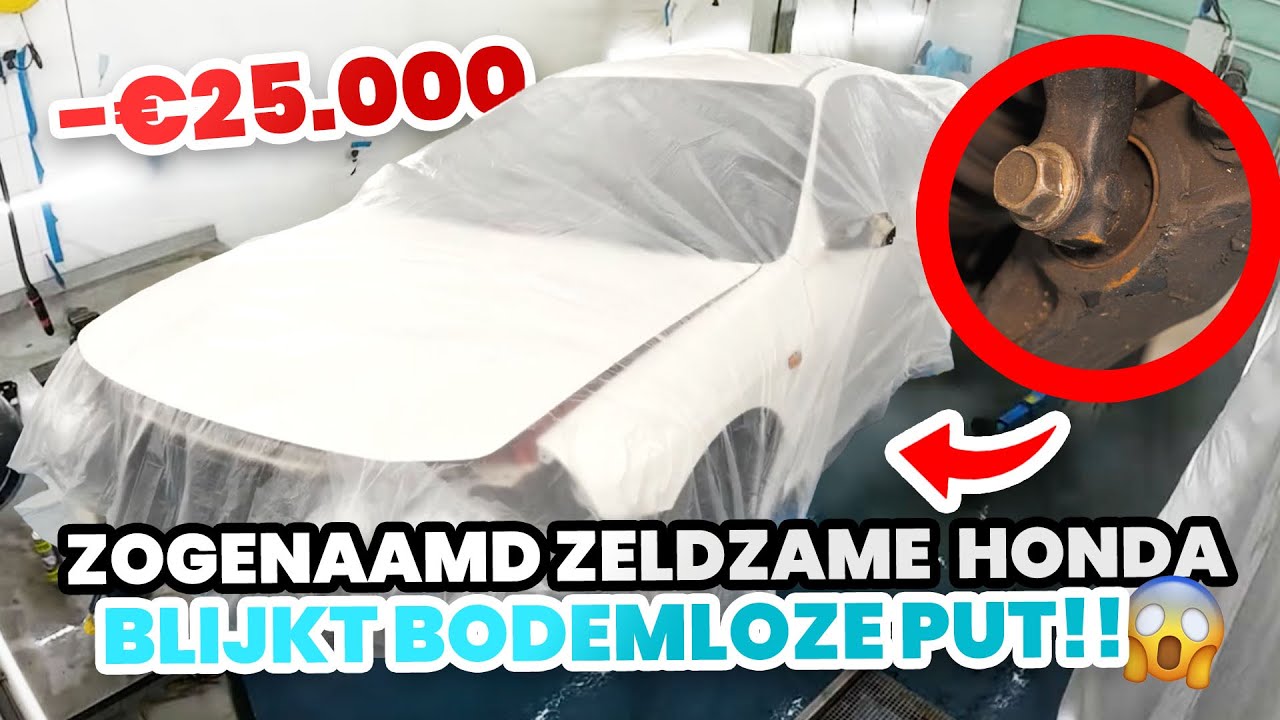 Zogenaamd zeldzame Honda blijkt bodemloze put!!