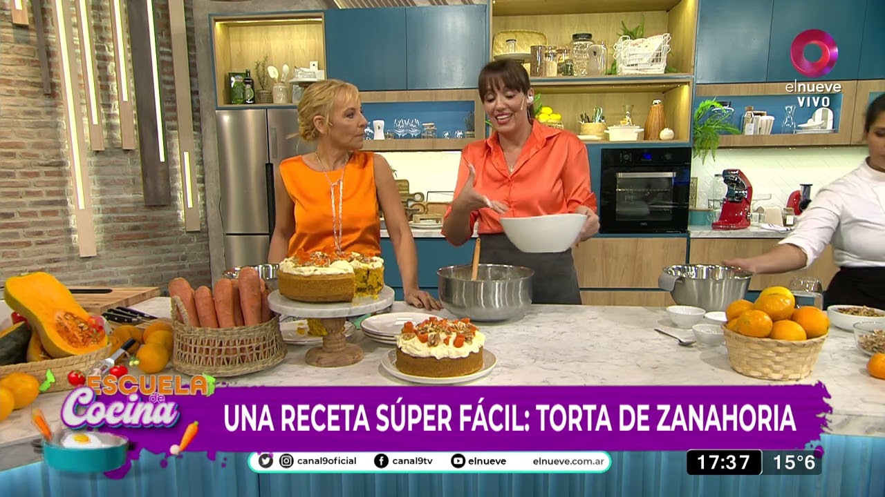 Escuela de Cocina: Cocinamos torta carrot cake | Programa del 11 de mayo de 2023