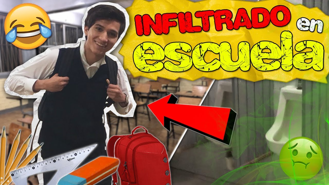 ME HICE PASAR POR ALUMNO EN UNA ESCUELA (termina mal) | VlogsPaper