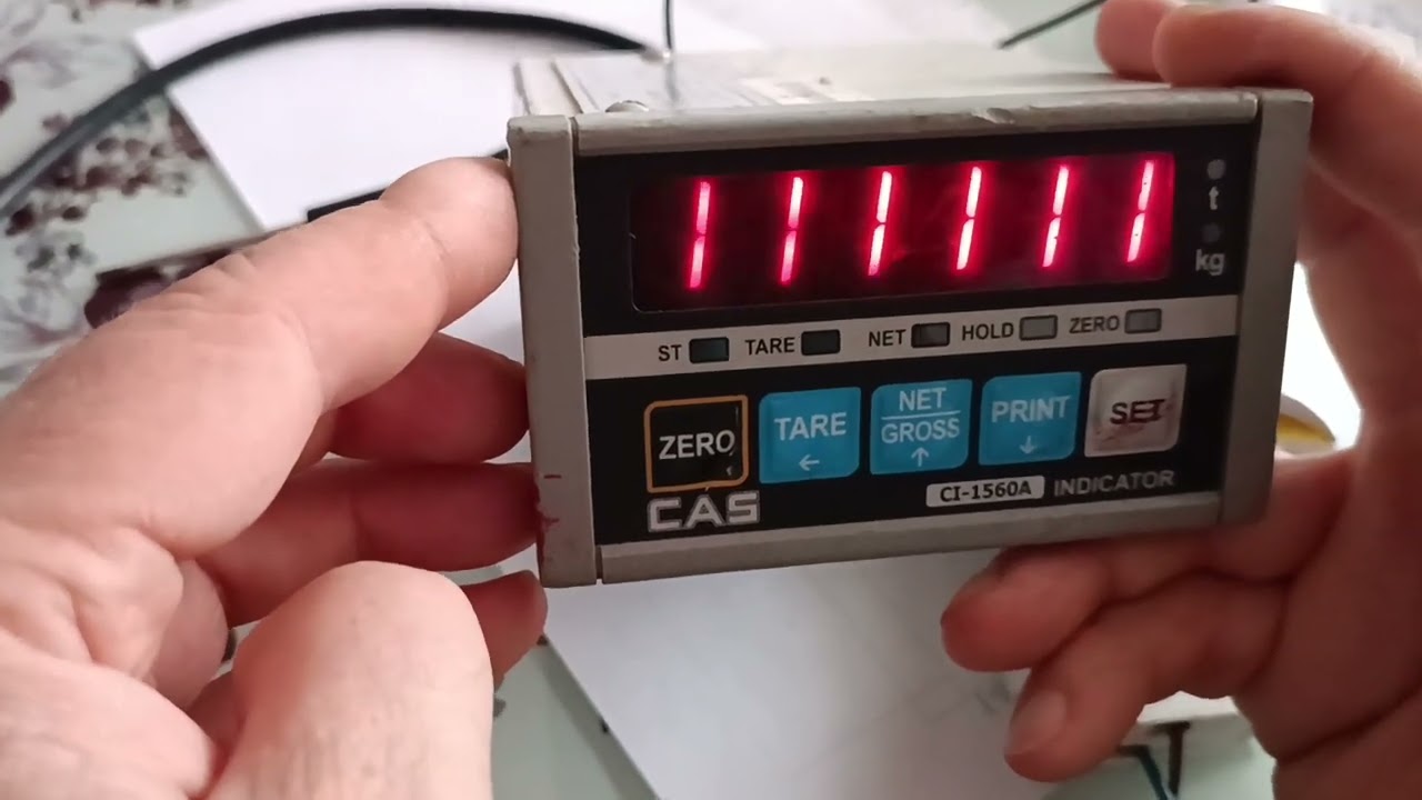 cas ci 1560a kalibrasyon