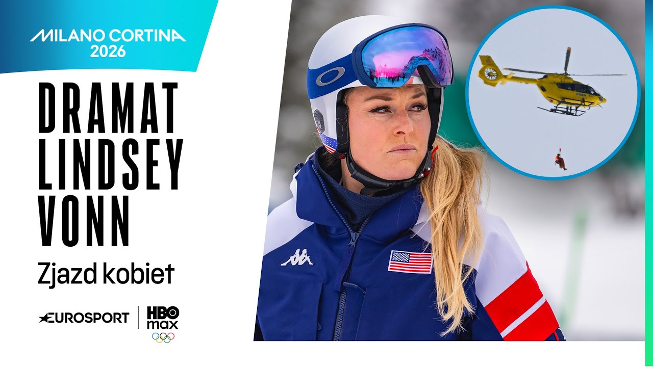 Miało być INACZEJ. Okropny wypadek Lindsey Vonn | Zjazd kobiet