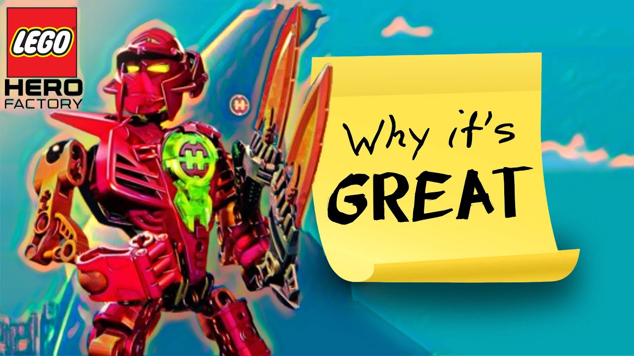 Почему LEGO Hero Factory был ТАКИМ ВЕЛИКОЛЕПНЫМ!