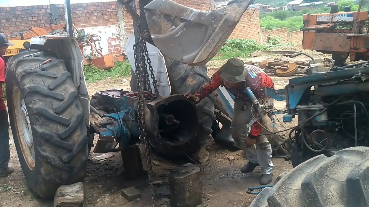 Manutenção na caixa de câmbio do trator Ford 6610🛠️🔧🚜