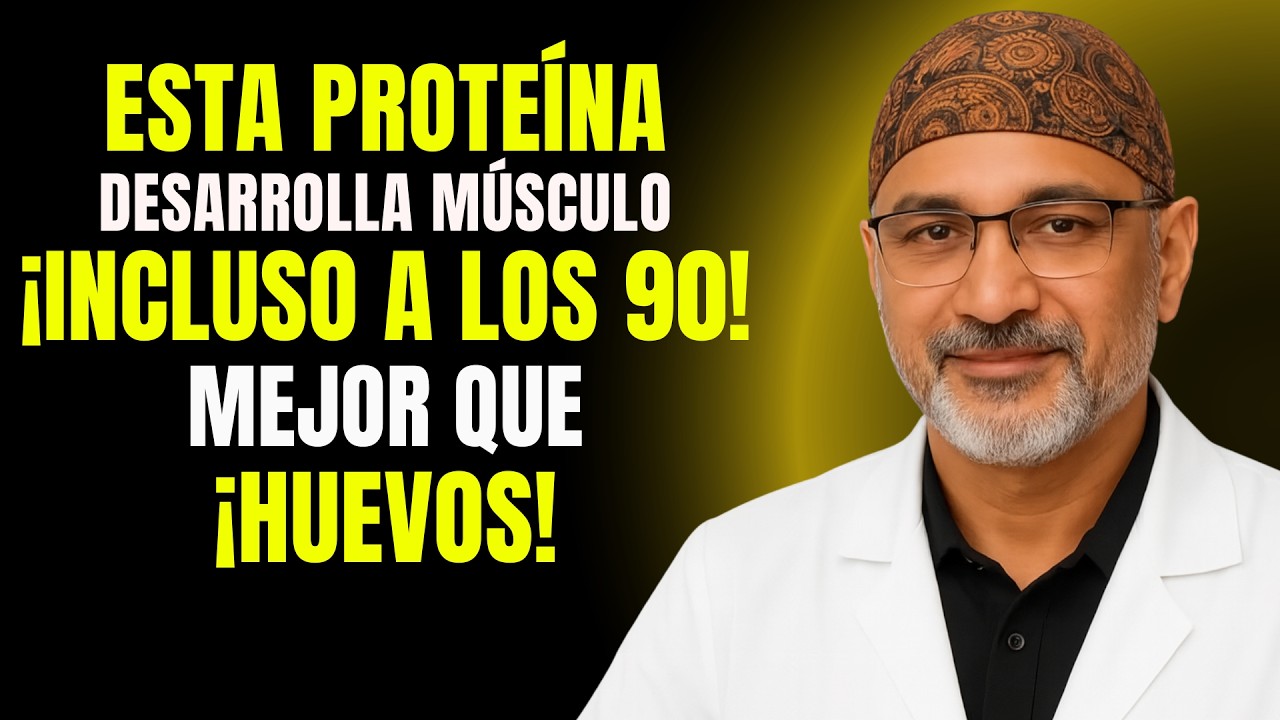Gana músculo después de los 70: 8 proteínas que funcionan mejor que los huevos