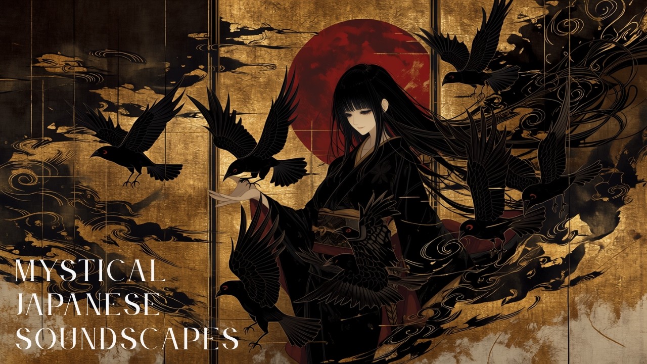 The Raven Mistress | Dark Japanese Ambient Music for Relaxation, Meditation & Focus