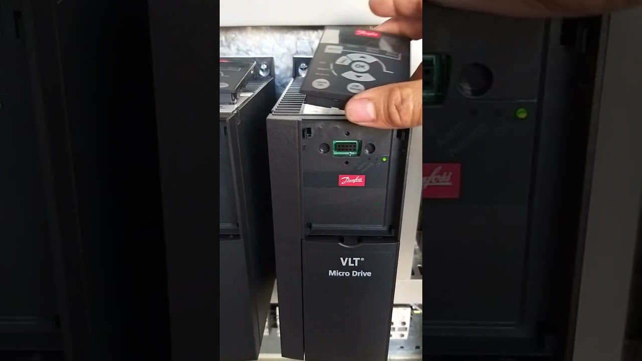 Copia de parametros de un variador funcionando en otro nuevo