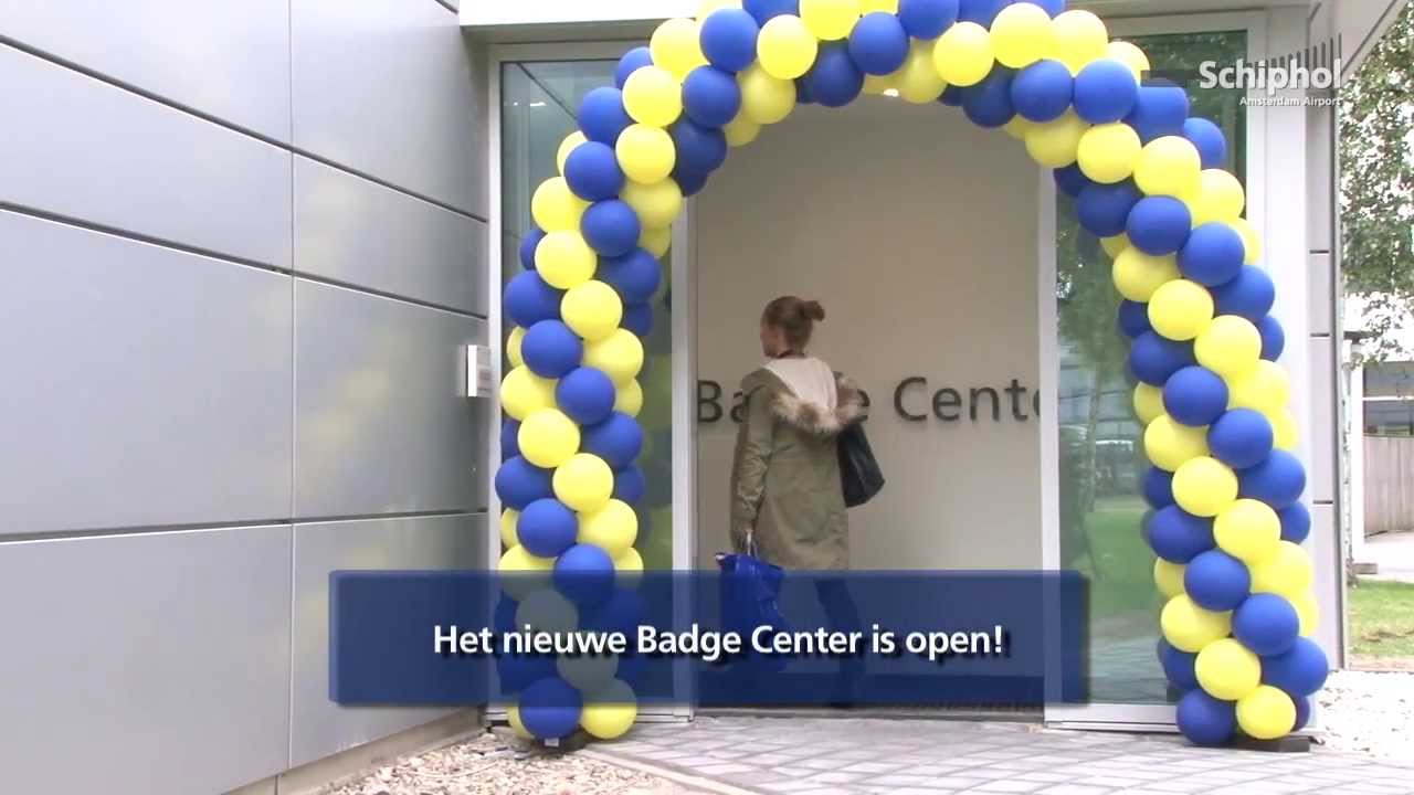 Badge Center Schiphol is verhuisd