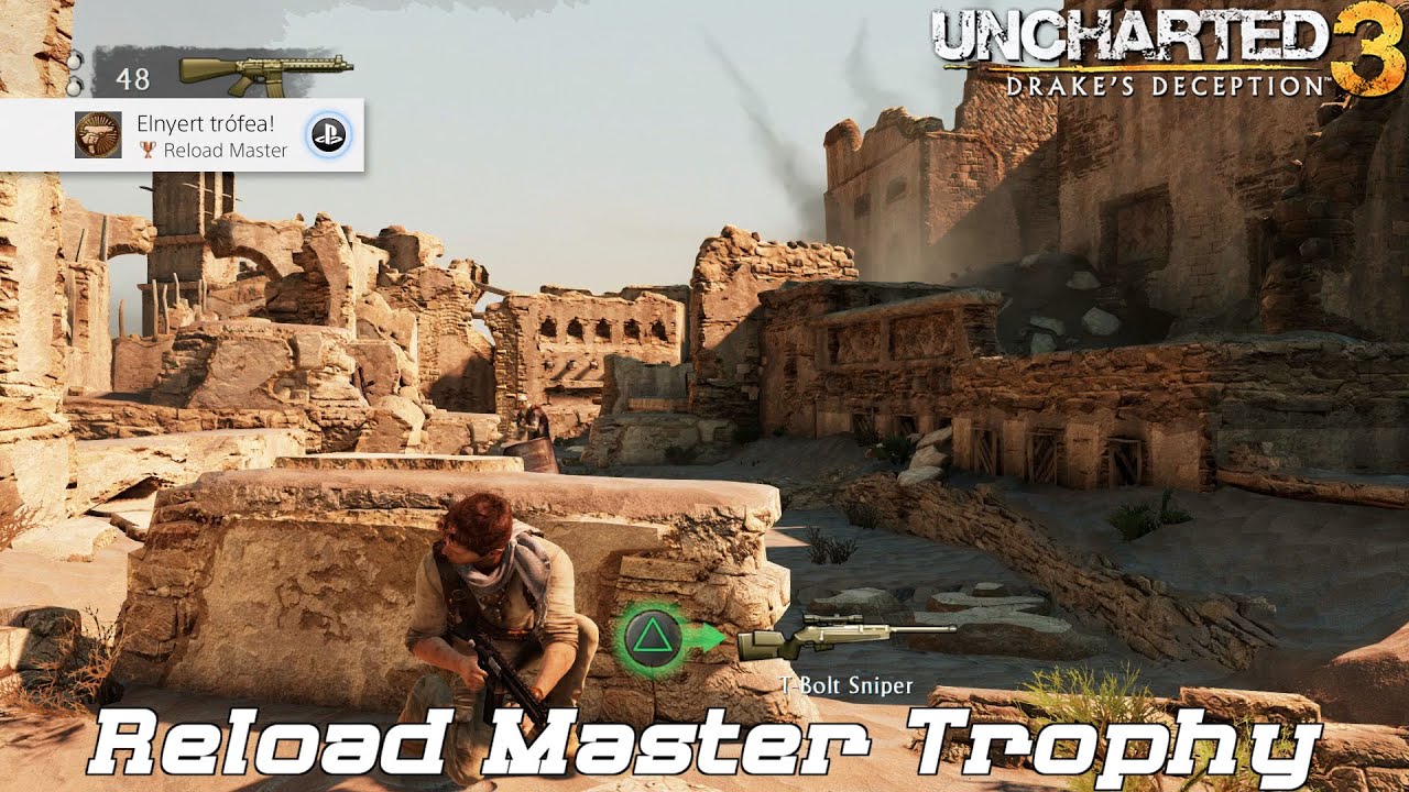 Uncharted 3: Drake's Deception Remastered - Reload Master Trophy