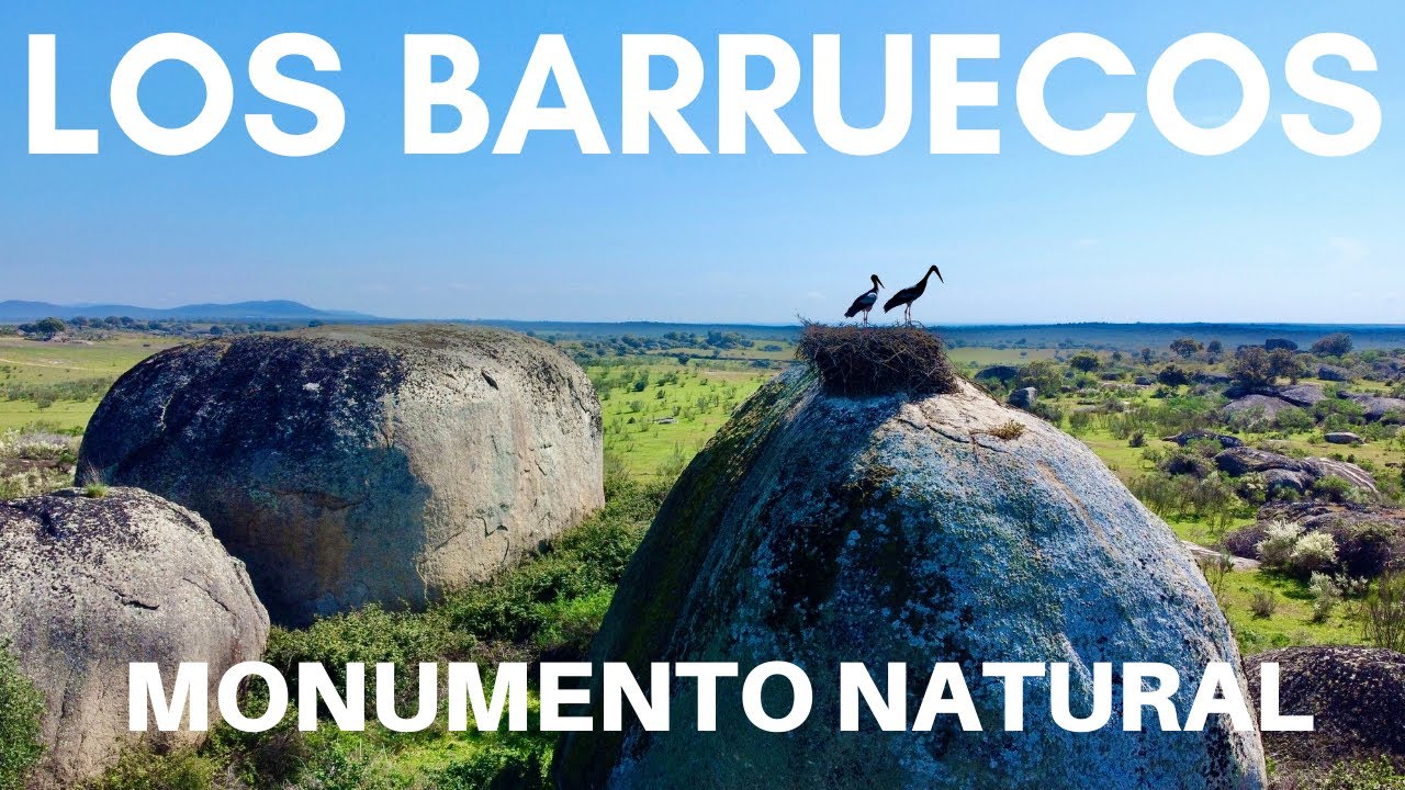 LOS BARRUECOS desde el aire | MONUMENTO NATURAL | Malpartida de Cáceres