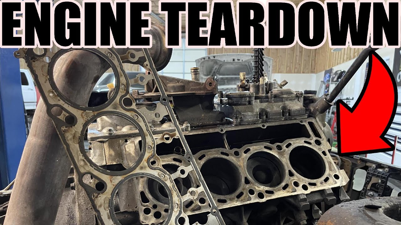 6.0 POWERSTROKE HEAD GASKET REPLACEMENT! ENGINE TEARDOWN!